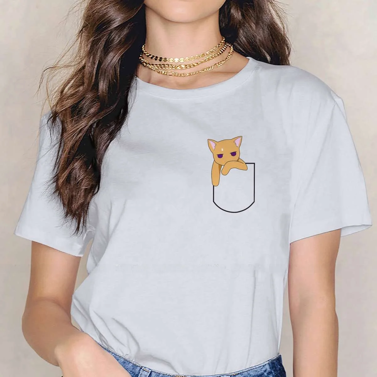 

Готическая женская футболка Kyo the ket Tirts Fruits Basket, хлопковая футболка с принтом аниме, повседневный модный женский топ