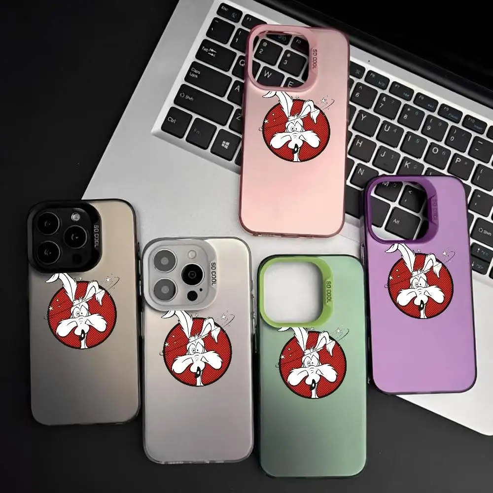 1 szt. Etui na telefon Coyote blanco, hit sprzedaży, kolor srebrny IMD, obudowa na iPhone 17 16 15 14 13 12 11 Air Pro Max Plus