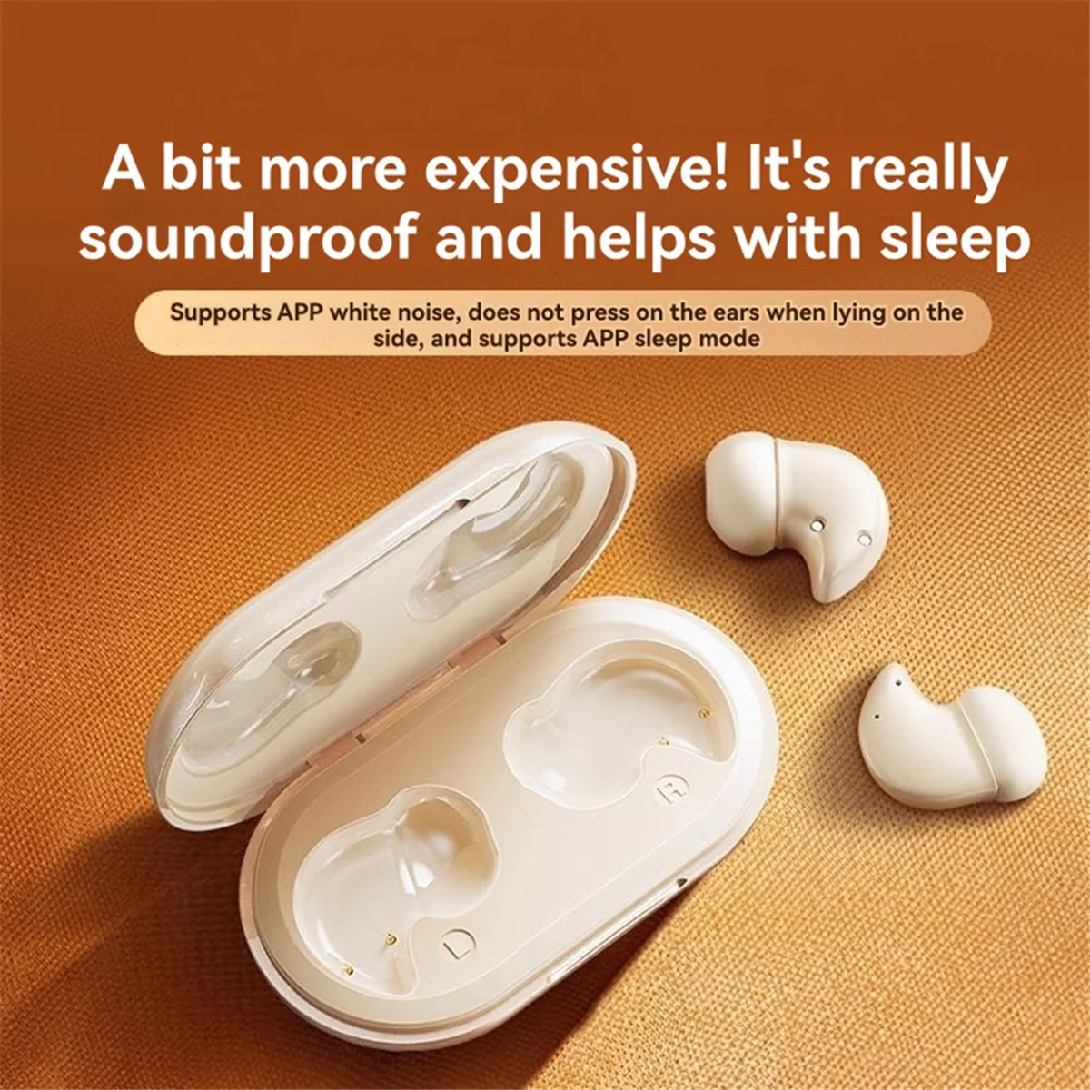 

2025+ Earbuds for Side Sleepers Sleeping Hidden Headphones Flat Tiny Discreet Micro-Ear Buds Wireless Bluetooth