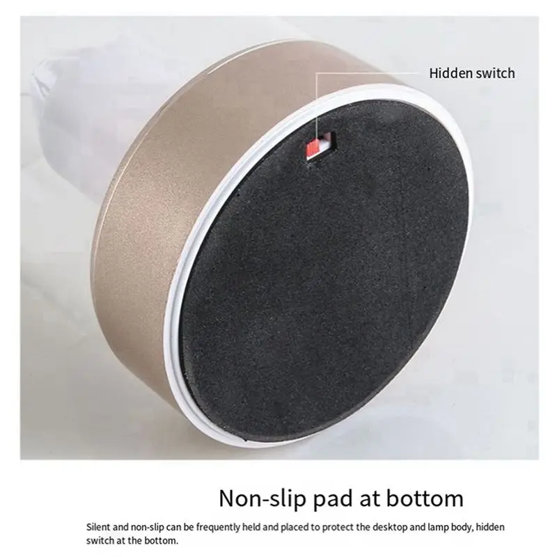 ABRE-2X Lampu Lilin USB Isi Ulang Tanpa Api Lilin LED Elektrik Bergerak Menari Dekorasi Rumah