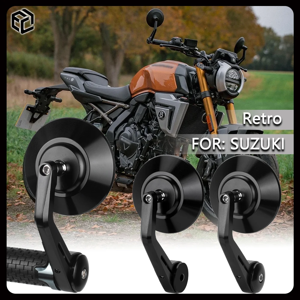 

Зеркало на конце мотоцикла для GSX-8T / GSX-8TT / GSX-8S / SV650 / SV1000 / GSX-S / TU250X / Katana / ретро-зеркала с ЧПУ