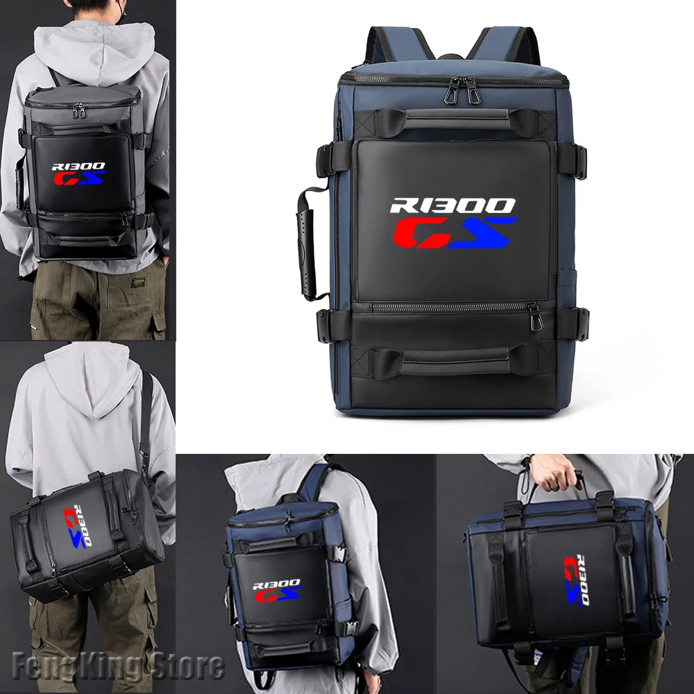 For BMW R1300GS New Backpack Business Bag Large Capacity Multi functional Single Shoulder Crossbody Bag Handheld Backpack