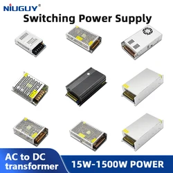 AC to DC12V24V Switching Power Supply 3A 5A 8A 10A 15A 20A 25A 30A 80A 360w Transformer Power Adapte AC- DC LED Driver Converter