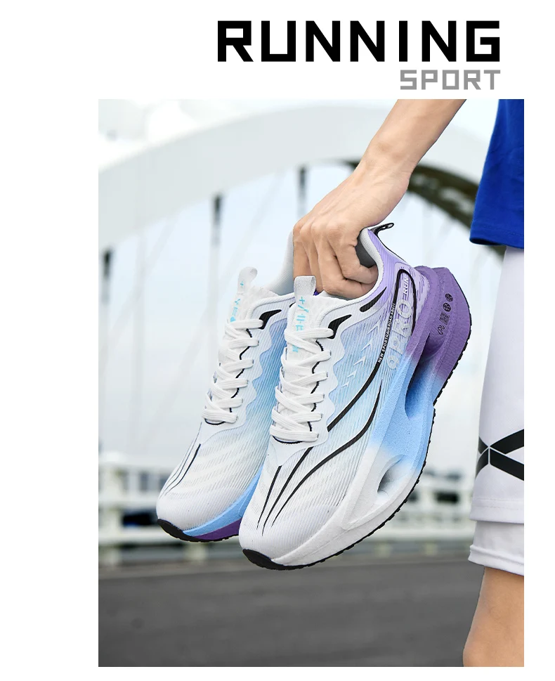 Herren-Laufschuhe, Marathon-Sportschuhe, lässige Herren-Sneaker, Carbon-Platte, atmungsaktiv, leicht, bequeme Damen-Sportschuhe. – Detail 32