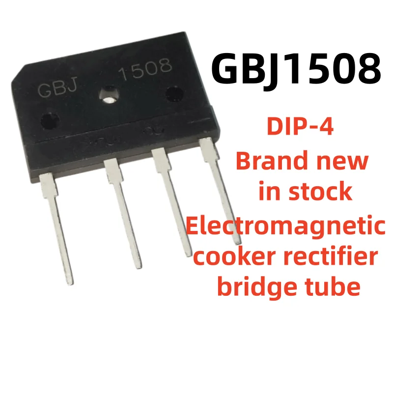 10 SZT. DIP-4 GBJ8J GBJ15J GBJ806 GBJ1506 GBJ1508 GBJ1510 GBJ2008 GBJ2010 GBJ2508 GBJ2510 GBJ3510 GBJ5010 nowe, dostępne od ręki — zdjęcie produktu 2