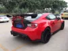 스바루 BRZ V1 탄소 섬유 FRP 뒷 트렁크 리드 부츠 자동차 스포일러 날개 외부 튜닝 액세서리 용 Toyota GT86 용 4