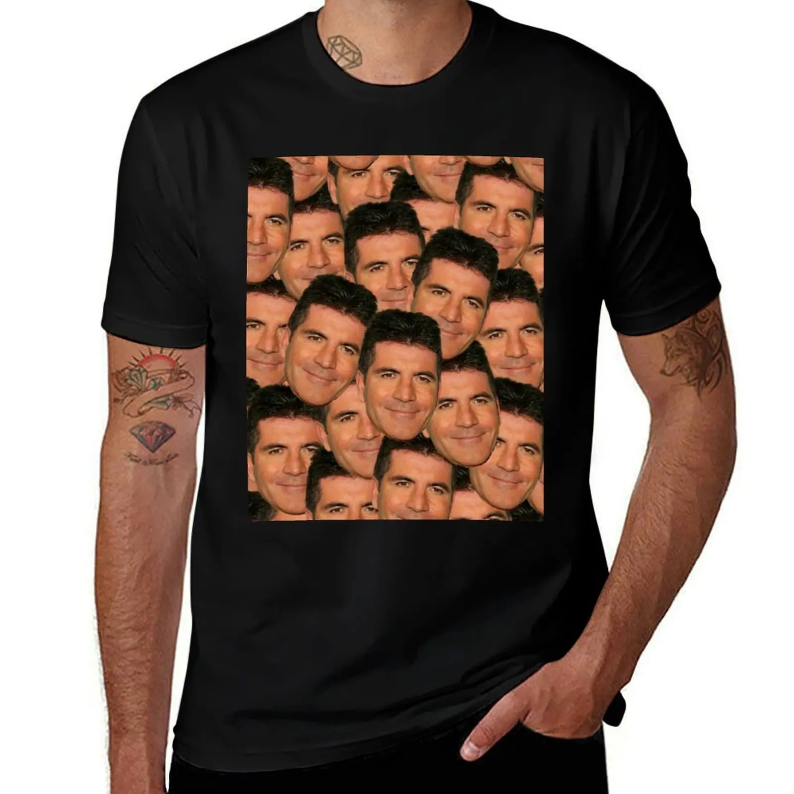 

Simon cowell T-Shirt man t shirts for men casual t shirts for man pack white T-Shirt