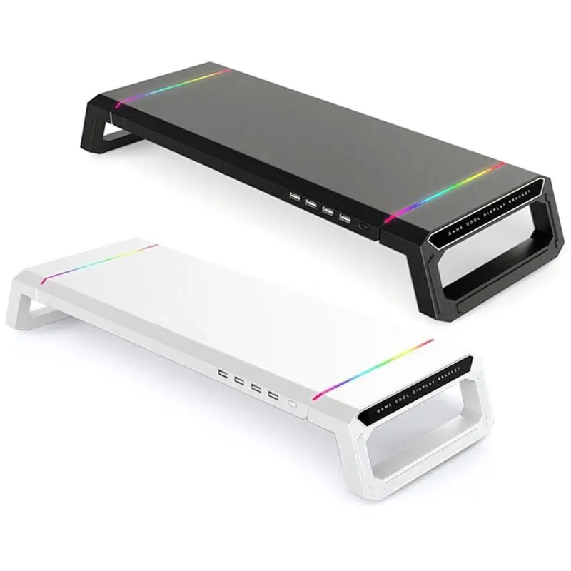 

RGB Desktop Holder 4 USB 2.0 Universal Laptop Stand Base Dropship