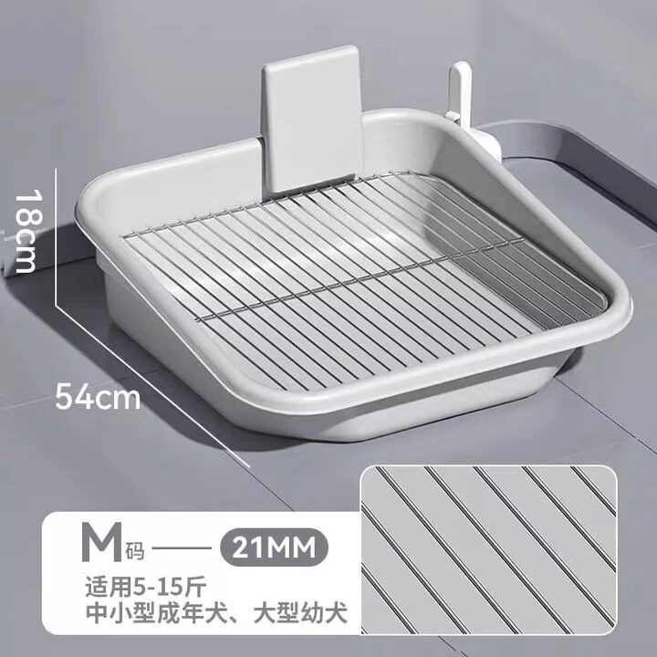 مرحاض كلب كلب صغير من الفولاذ المقاوم للصدأ للكلاب