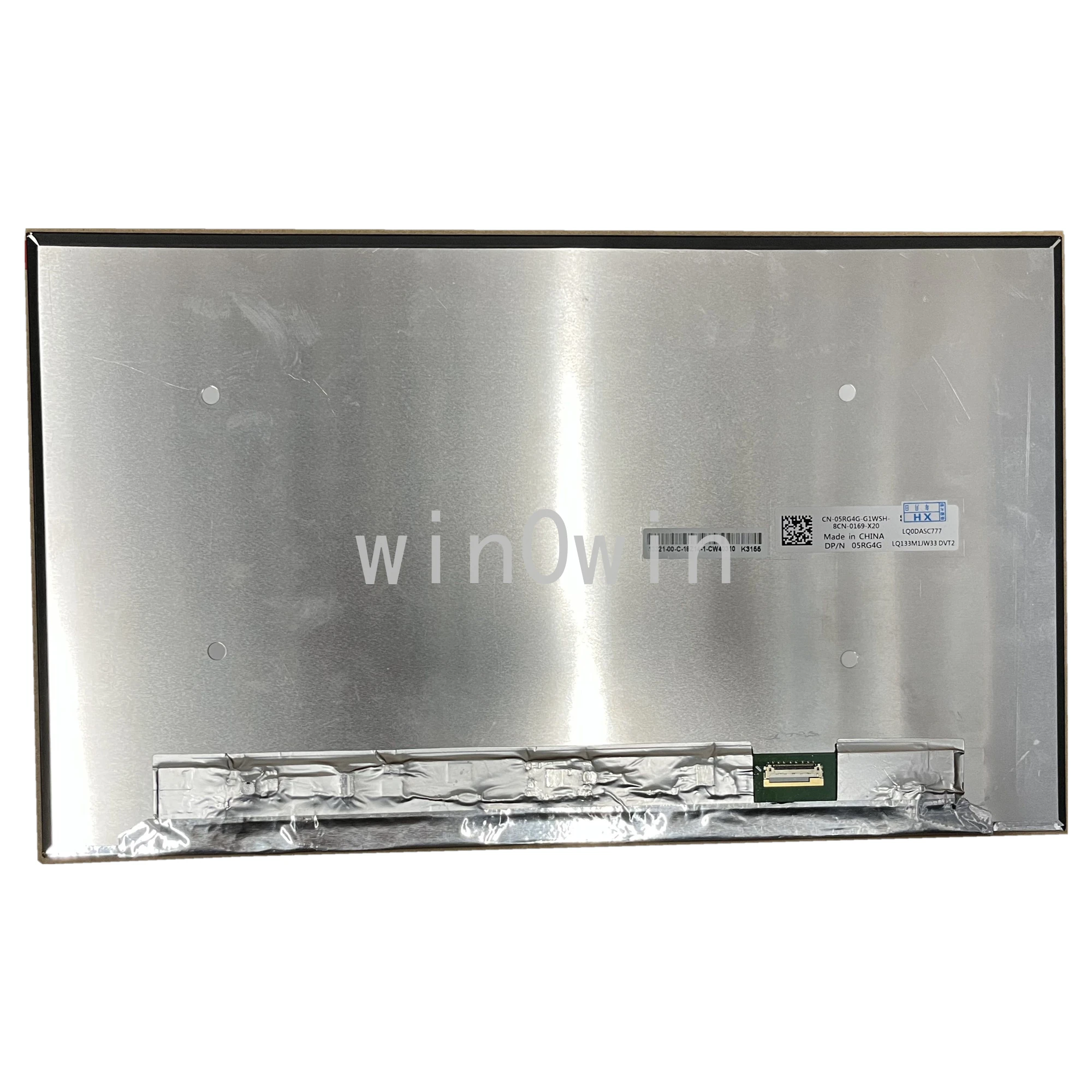 

LQ0DASC777 LQ133M1JW33 DVT2 Laptop LCD Screen 1920*1080 DP/N:05RG4G