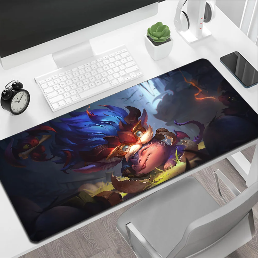 League of Legends Heimerdinger Large Mouse Pad Gaming Mouse Pad PC Gamer Computer Mouse Mat Big Mousepad XXL Keyboard Desk Mat