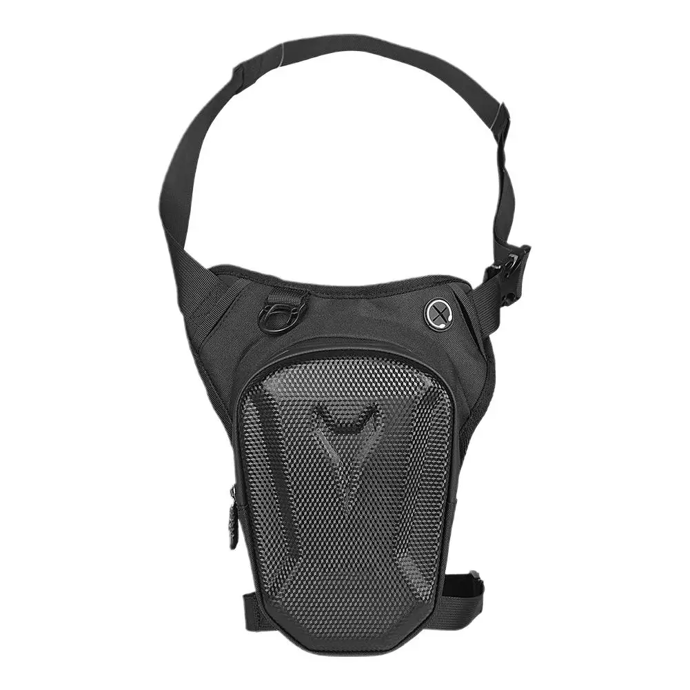 Multifunctional Motorcycle Leg Side Bag EVA Hard Shell Outdoor Casual Waist Bags Waterproof Mobile Phone Purse Hip Bum Pack