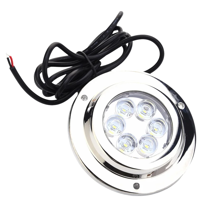 

Marine Yacht Underwater Light 12V High Power LED 316 Stainless Steel Waterproof Underwater Lamp Ocean Stern Light-ABQA
