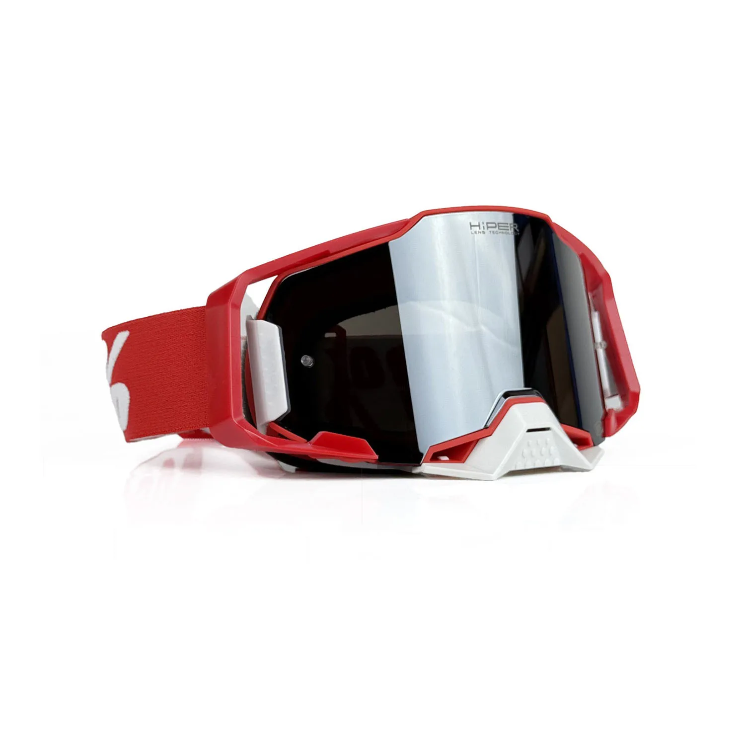 MX ATV Motocross Goggles High Grade Wind Dust Proof Non-Slip Quick Release Helmet Compatible for Ski Riding Outdoor Activities