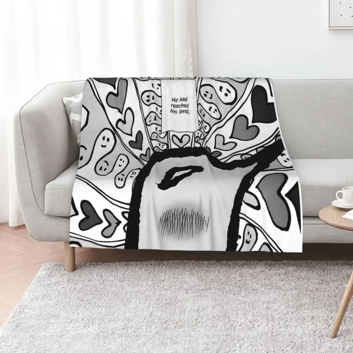 

Punpun oyasumi Throw Blanket Thermal Vintage cosplay anime Fashion Sofas Blankets