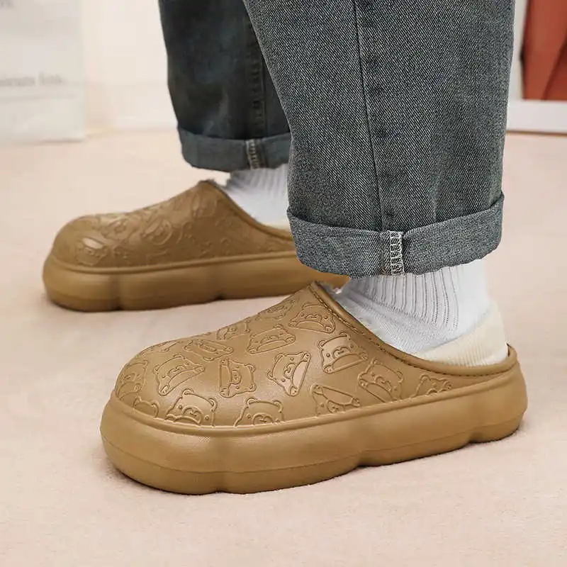 

Round Nose Plataform Breathable Sports Shoes Men Designer Sandals Men's Slippers For The Summer Sneakers Baskettes