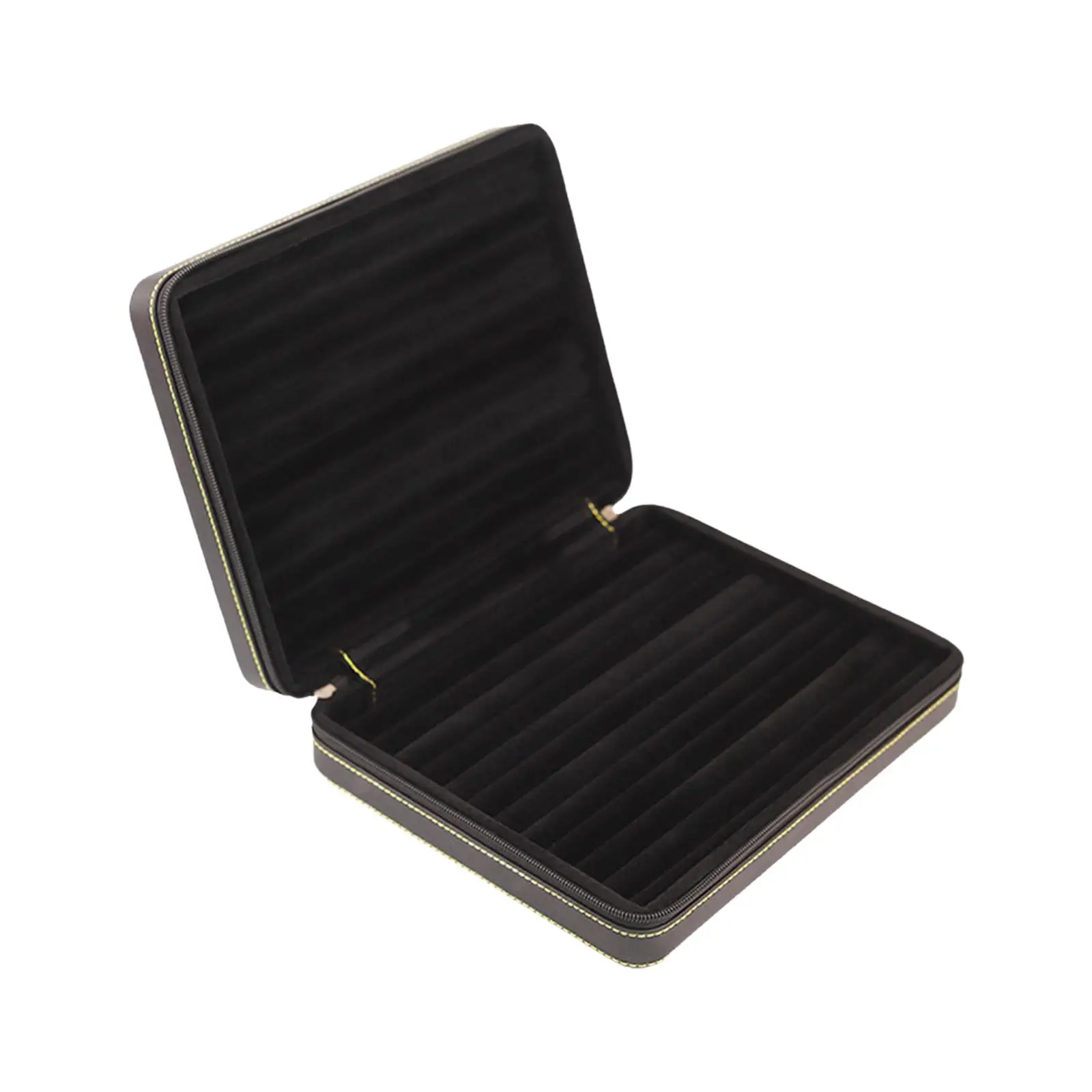 PU Leather Jewelry Box Rings Earrings Display Boxes for Home Use Cufflinks