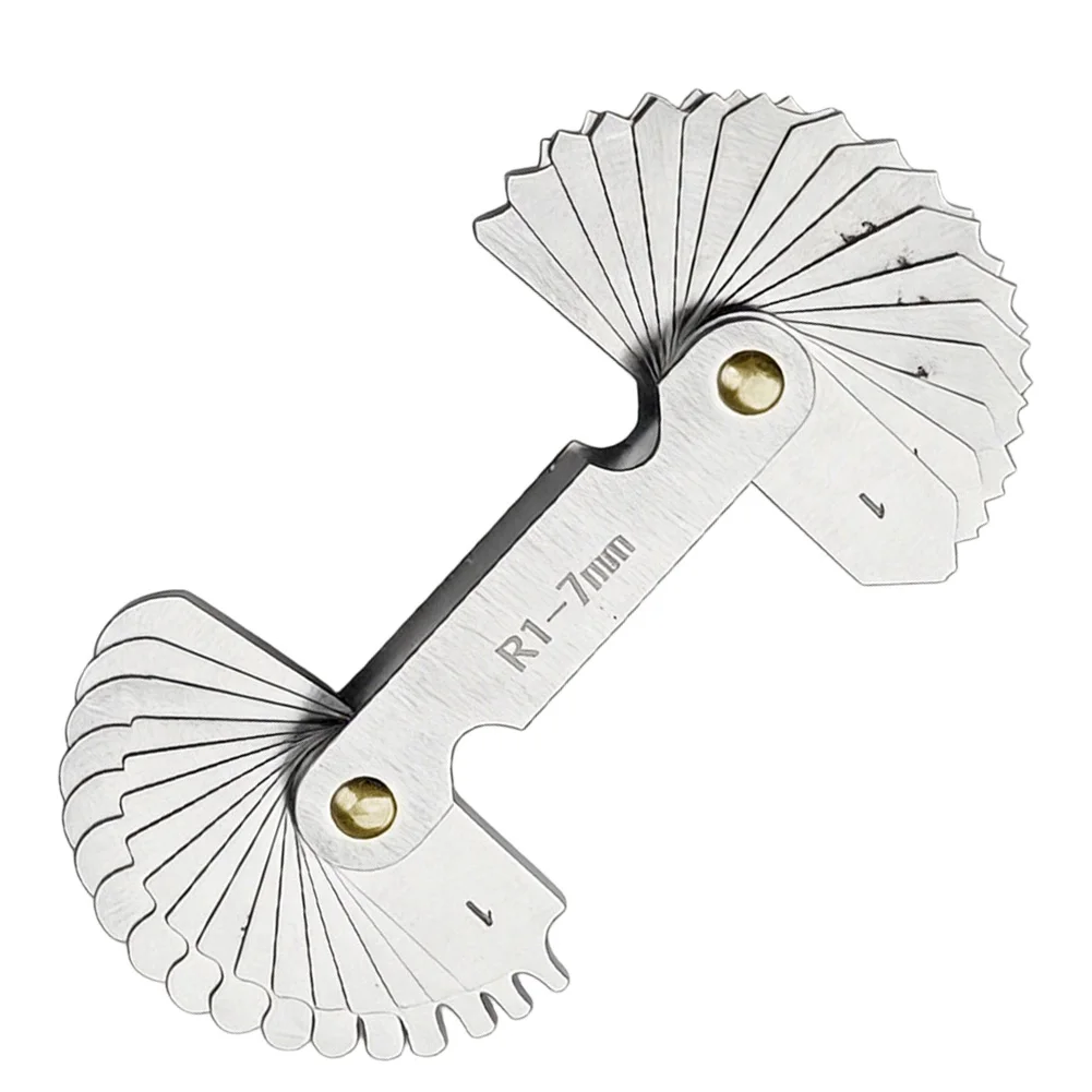Brass Feeler Gauge Tool 75-300mm for Technical Measurement Tasks Featuring Engraved Scale and Consistent Accuracy Range