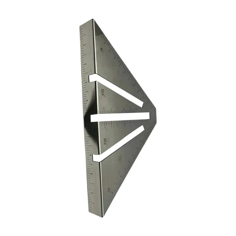 Laser-Etched For Accurate Angles, Professional Metalworking Miter Square- Ideal For Engineers And Craftsmen(1Pcs) 10Inch
