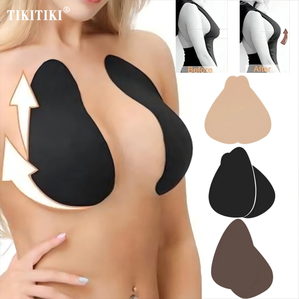 

Push Up Invisible Bra Lift Tape Breast Petals Women Nipple Cover Chest Stickers Adhesive Bras Bust Lifter Intimate Accessories