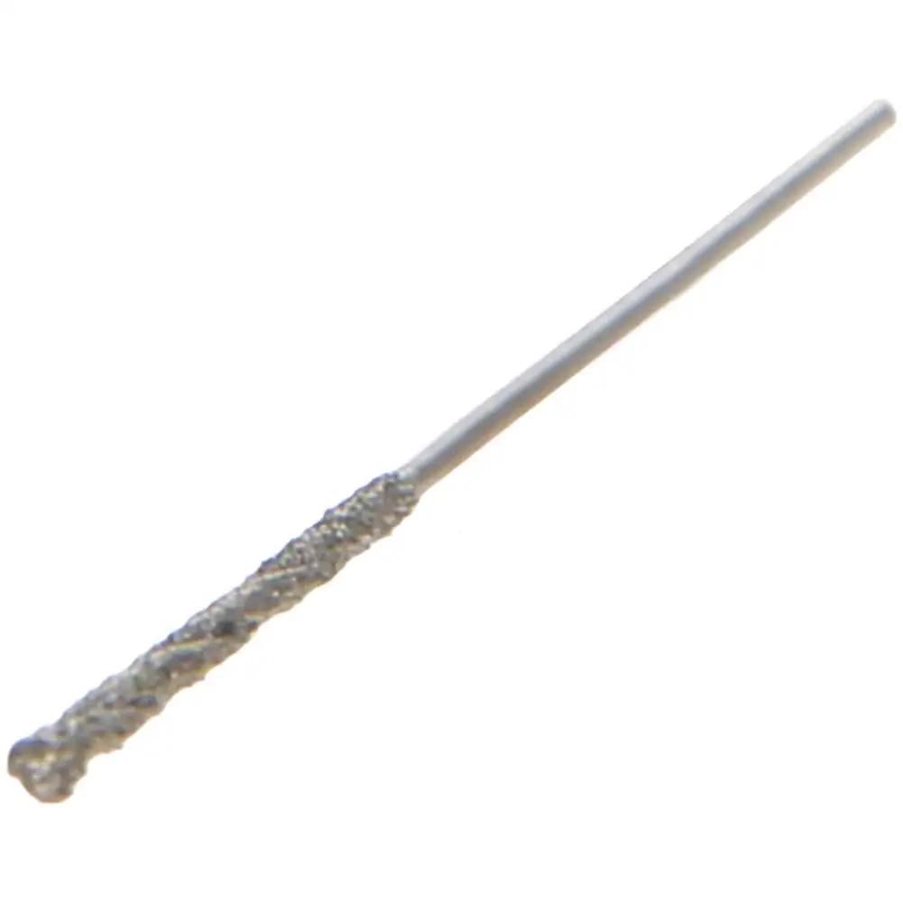 ダイヤモンドコーティングされたツイストドリル,ガラスジュエリー,0.8mm, 20個
