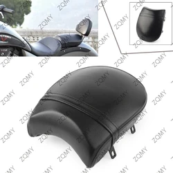 Motorbike Soft Rear Cushion Passenger Pillion Cover Leather Seat For Victory Boardwalk Judge Vegas Highball Gunner Models