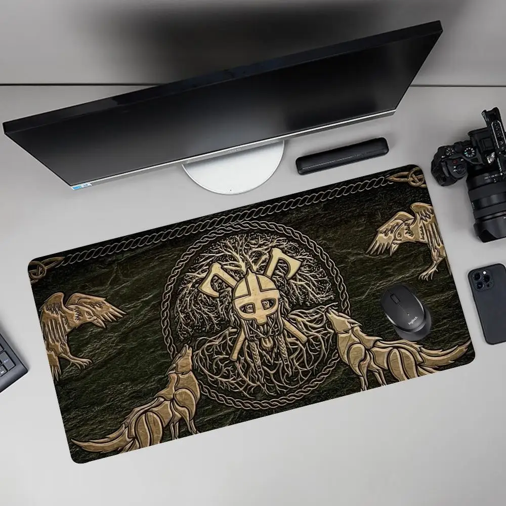 Tappetino per mouse con logo Viking Vegvisir asdjasodasdasd