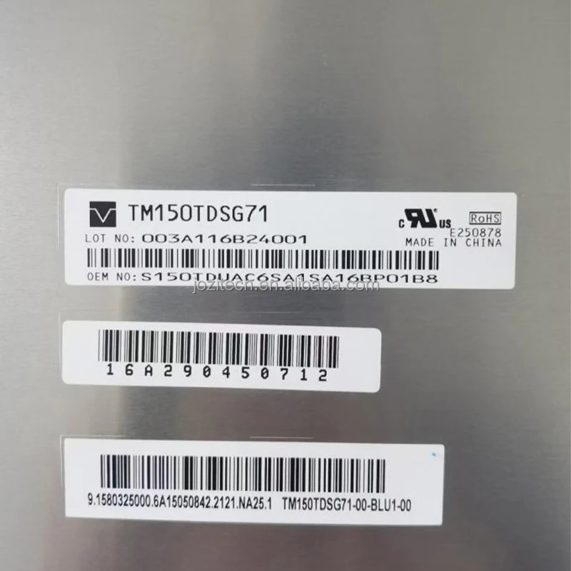 Tianma TM Series TFT LCD Displays TM150TDSG71 TM150TDSG71-01 industrial use 15" 1024x768 XGA TFT LCD Panel