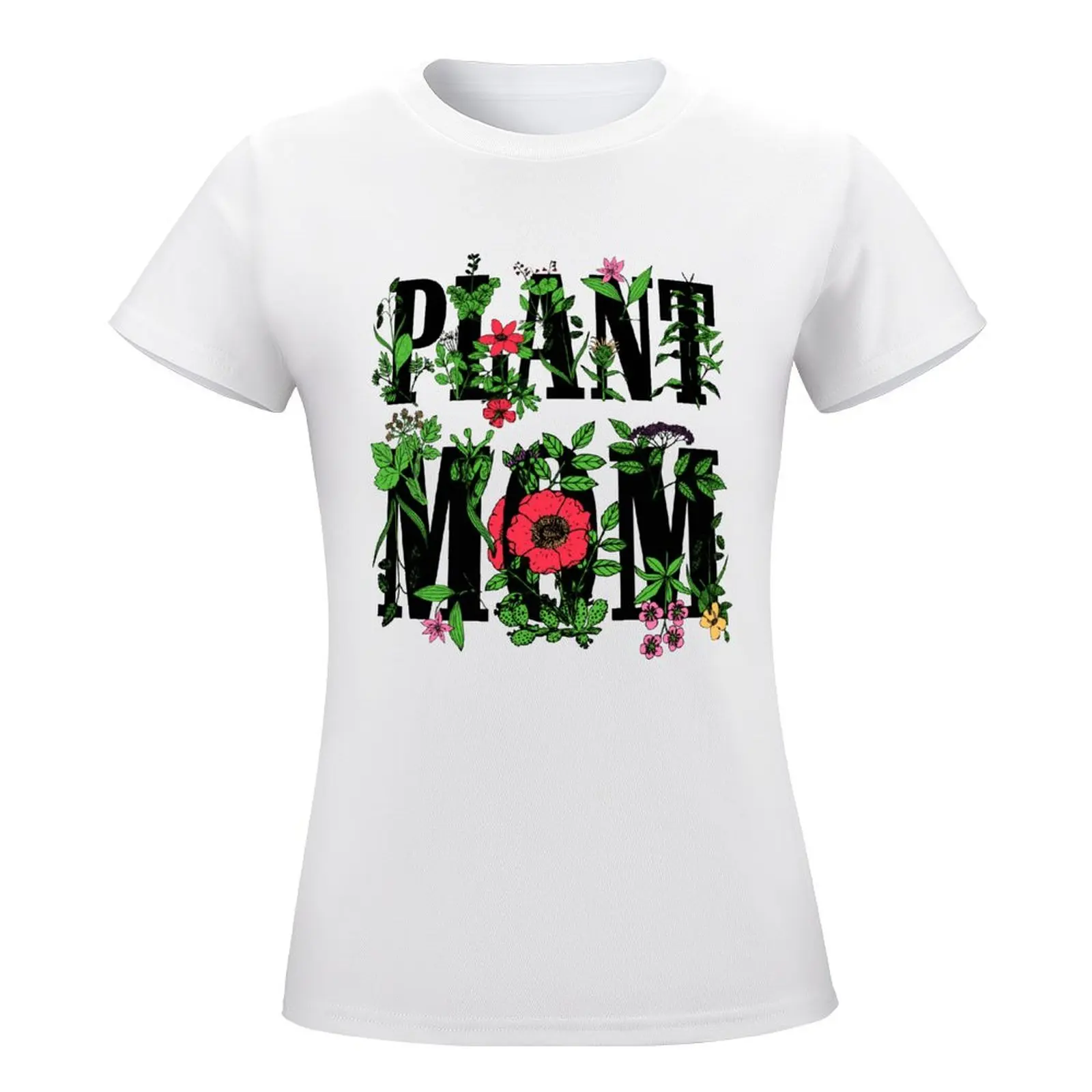 Harajuku Mother's Day Plant Mom Men's Ringer Blueversion T-shirt  Movement Tees Creative Nerd Home