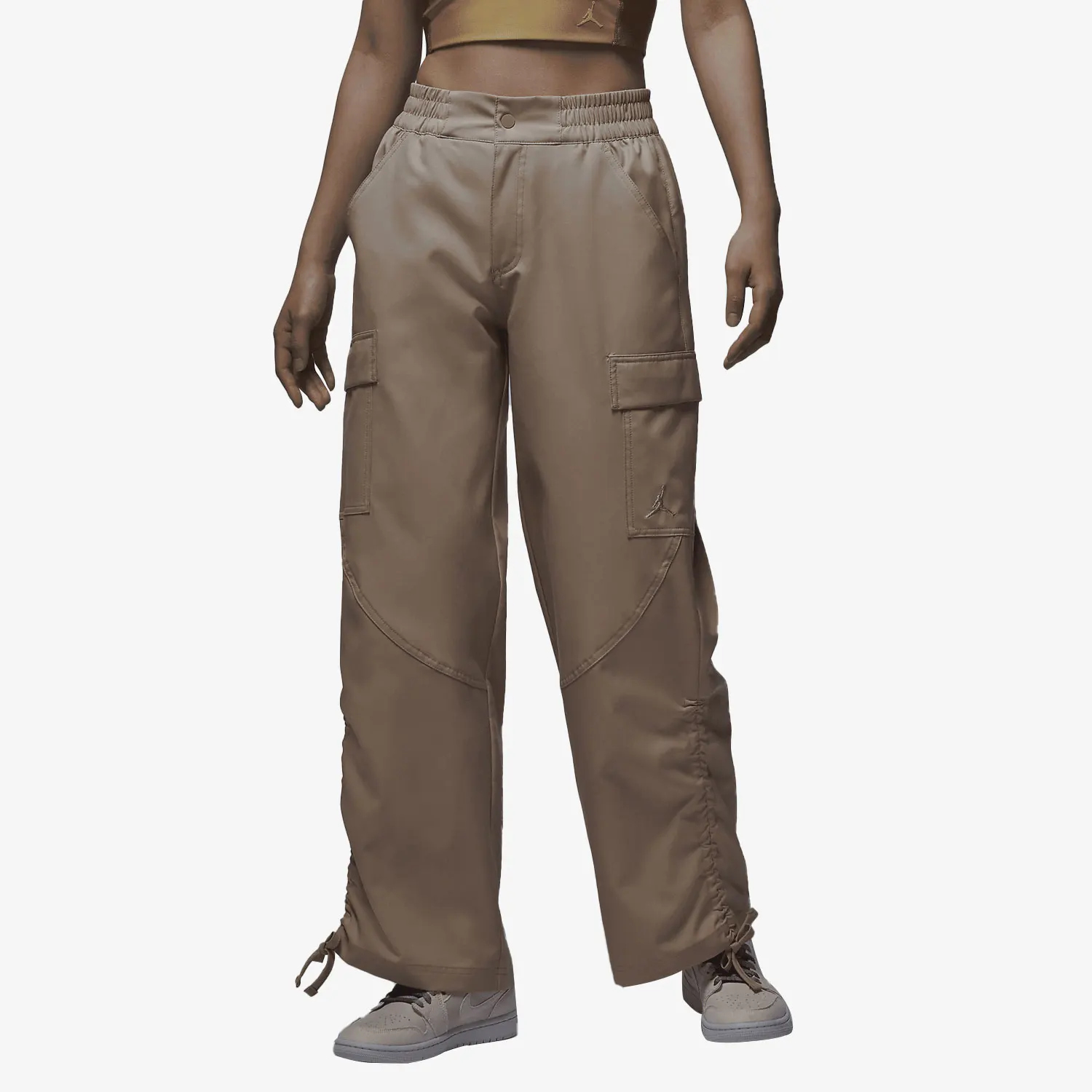 

Оригинальные женские модные тканые повседневные брюки Nike JORDAN DZ4437-254