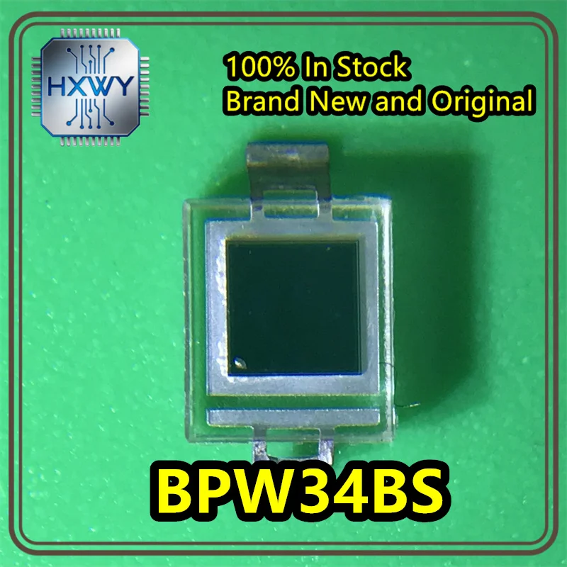 (5/20 pieces) Original BPW34BS photodiode, surface mount silicon photovoltaic cell 850nm 120° viewing angle in stock.