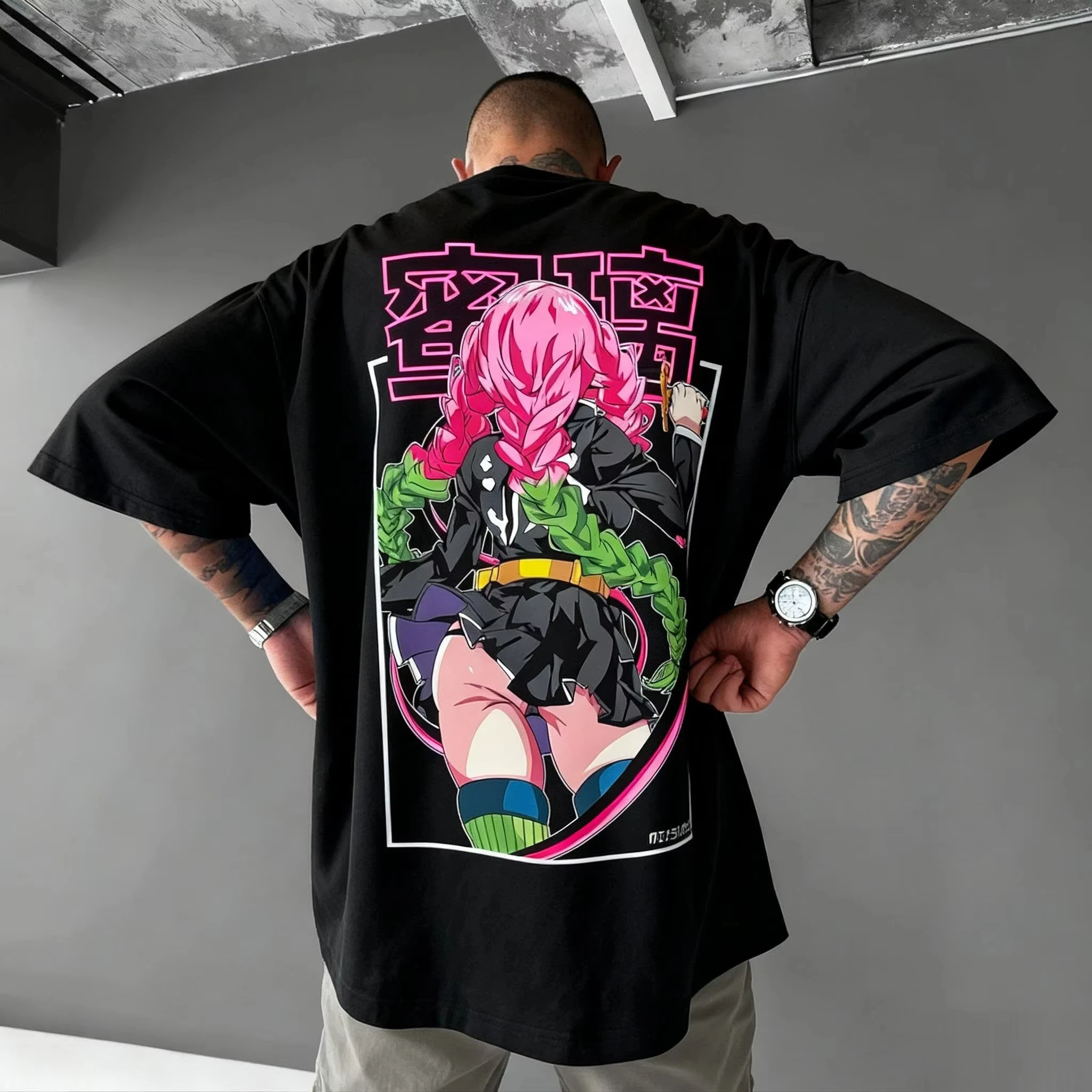 

2026 Demon Slayer Graphic T Shirt Men Women Streetwear Tee Summer Casual Cotton Short Sleeve Tops Vintage Fashion Y2k