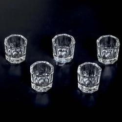2pcs new Dentistry Mixing Bowls Glass Dappen Dish Household Octagonal Cups Reconcile Cup For Dental Lab use tool dental item