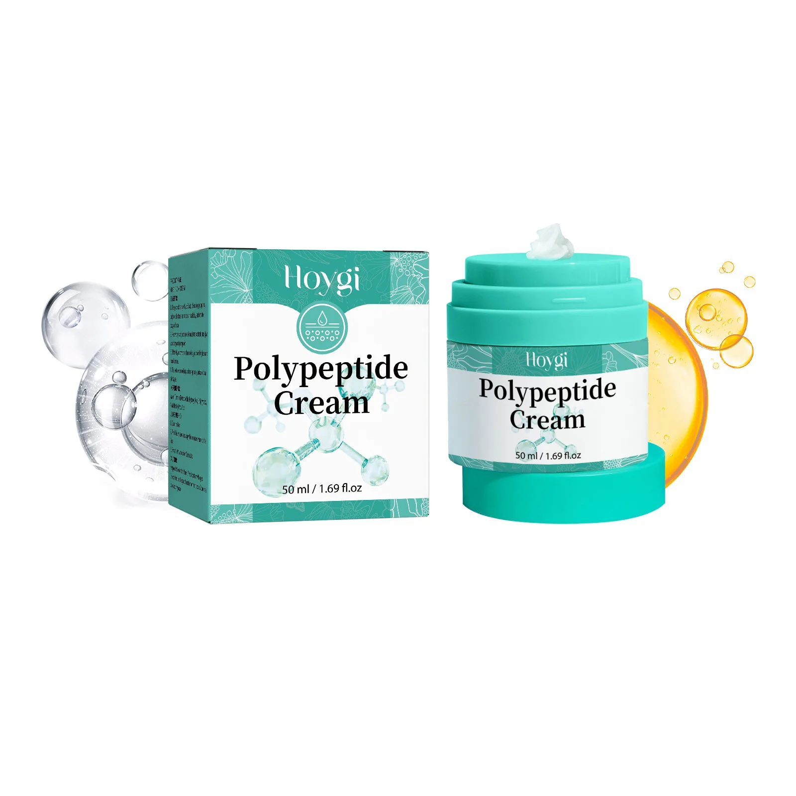 Polypeptide Face Cream Firming Protein Hydrating Lighten Dark Spot Melanin Fade Fine Line Facial Rejuvenation Moisturizing Cream