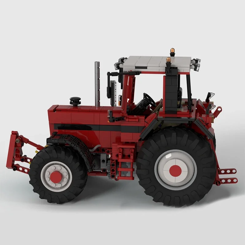 

Технический город, классический международный 1455XL, тягач, автомобиль Moc, строительный блок, грузовик, кирпич, игрушки «сделай сам» для детей и мальчиков