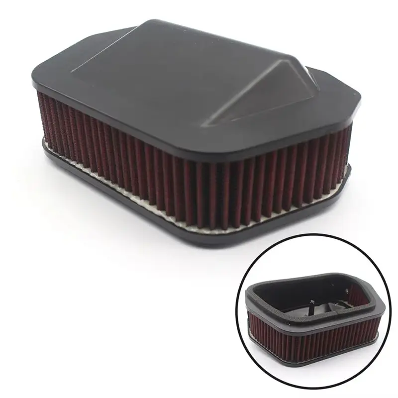 

NEW-2Pcs Motorcycle Air Filter Intake Cleaner Filters For SCR950 XV950 XV950R XVS950 XV 950 R XVS 1300 XVS1300 14-18
