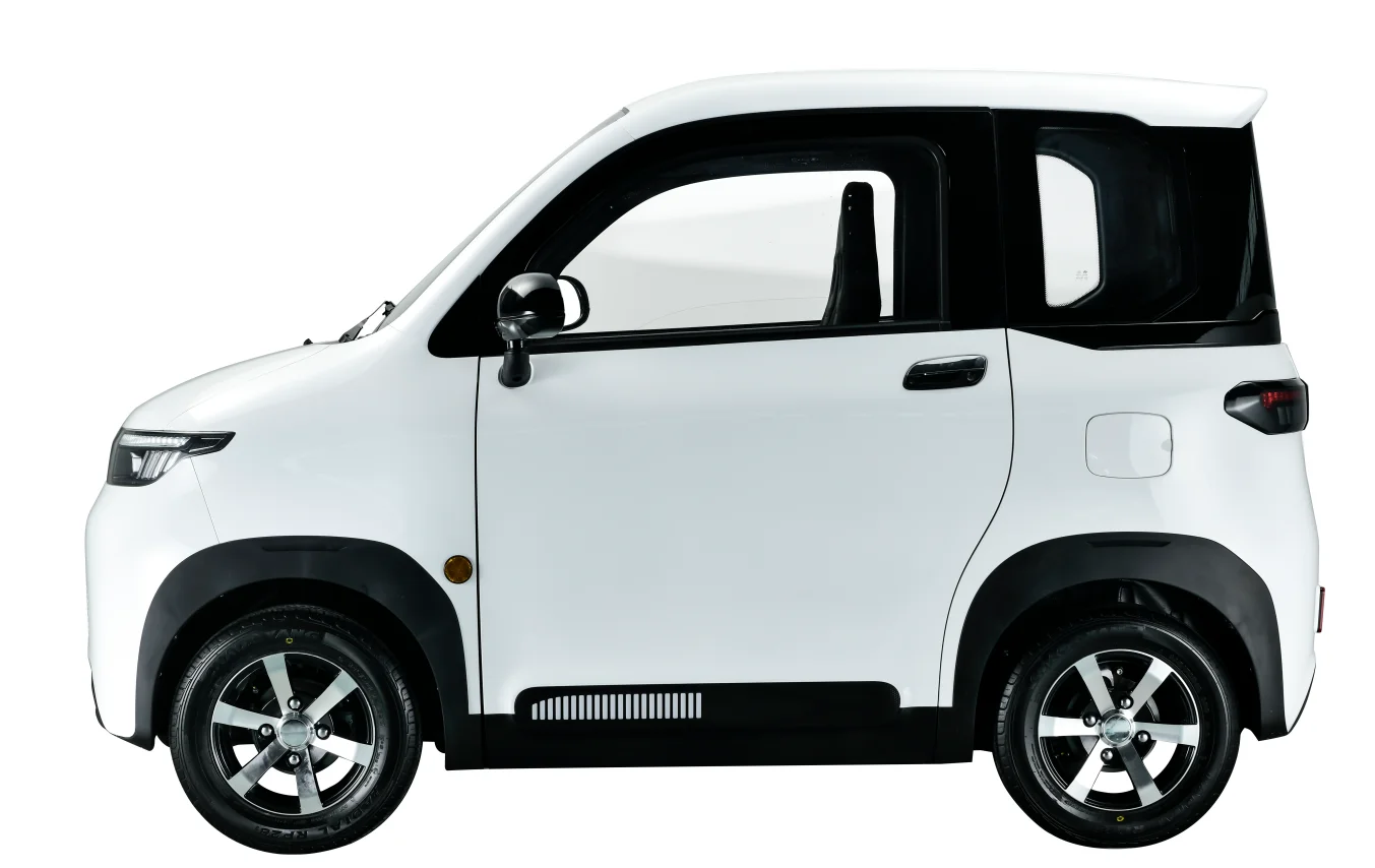 YzhgbYunlong M5 mini electric four-wheeler fully enclosed leather seat LED headlight rear suitable for the elderly