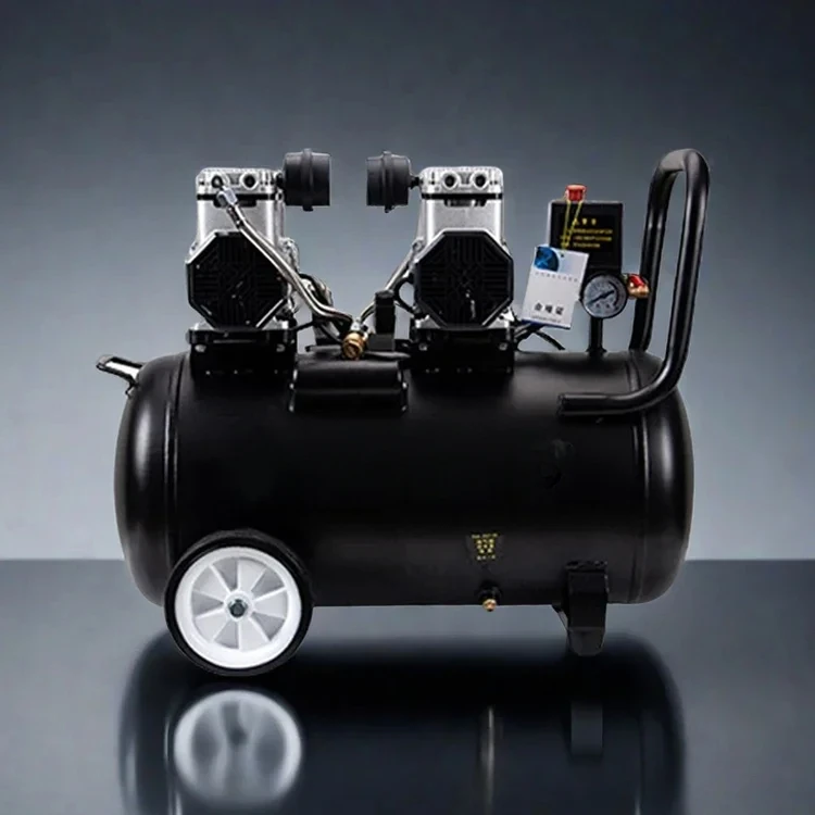 New Model Air Compreessor 980*2-50L Powerful Motor With Fast ga s den tal Quiet Air Compressor