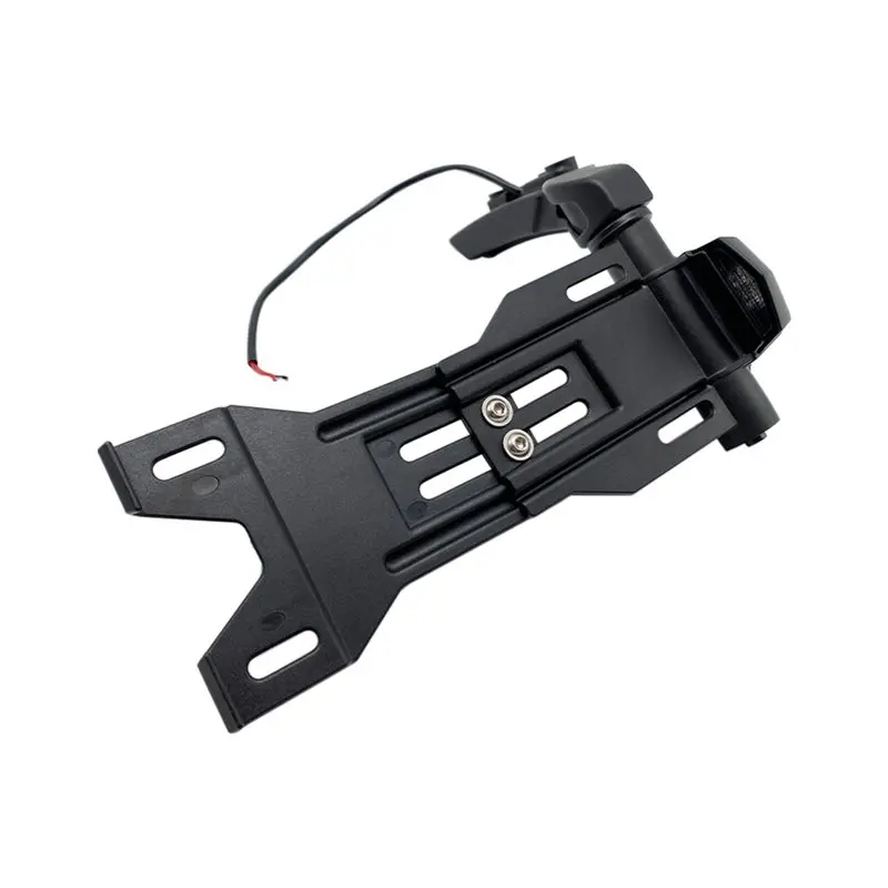 Side License Plate Relocation Kit LED Display Included For Indian Scout Bobber Sixty Rogue Twenty Sport Chief Dark Horse