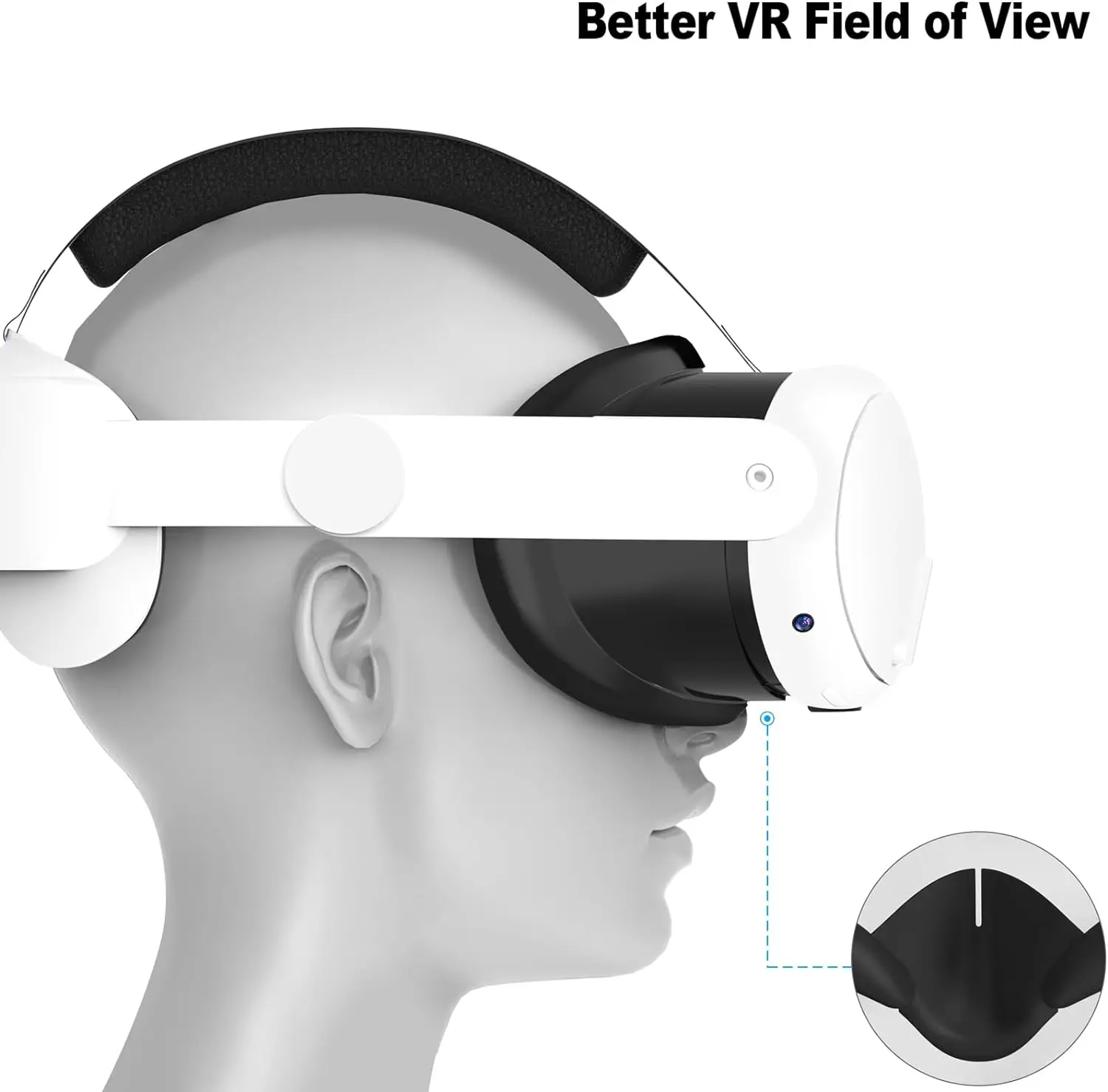 Pokrowiec na twarz Oculus Quest 3 Podkładka na twarz W Pokrowce na obiektyw Ochraniacze Zmywalne silikonowe pokrowce VR na Meta Quest 3 Akcesoria