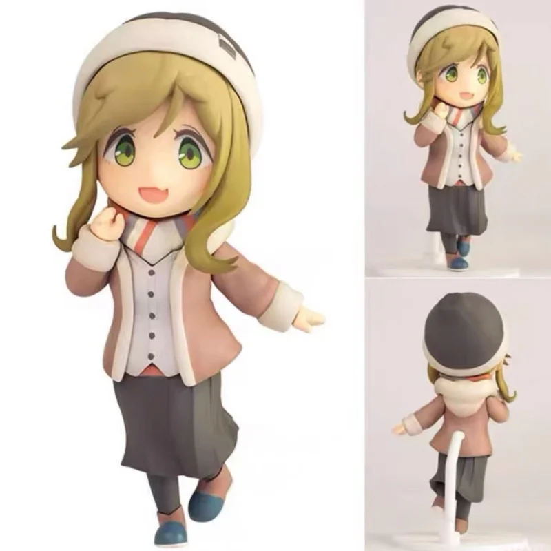 

7cm Laid Back Camp Season 2 Inuyama Q-Version Anime Figurine Periphery Model Desktop Decoration Collection Holidays Gift