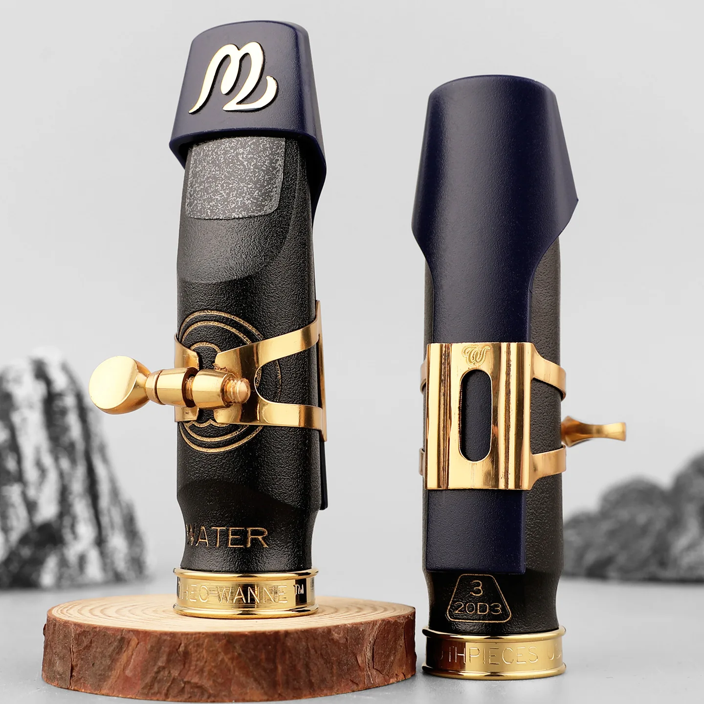 THEO WANNE FIRE EARTH WATER Eb Alto Saxophone المعبرة المعادن أبواق #6