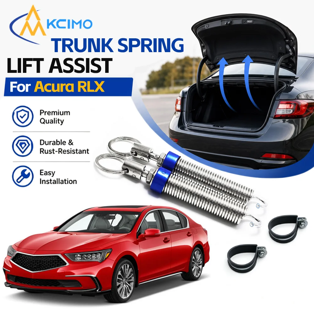 For Acura RLX Adjustable Trunk Lid Lift Spring Auto Boot Automatic Opening Tension Lifter Device Rear Tailgate Lid Parts