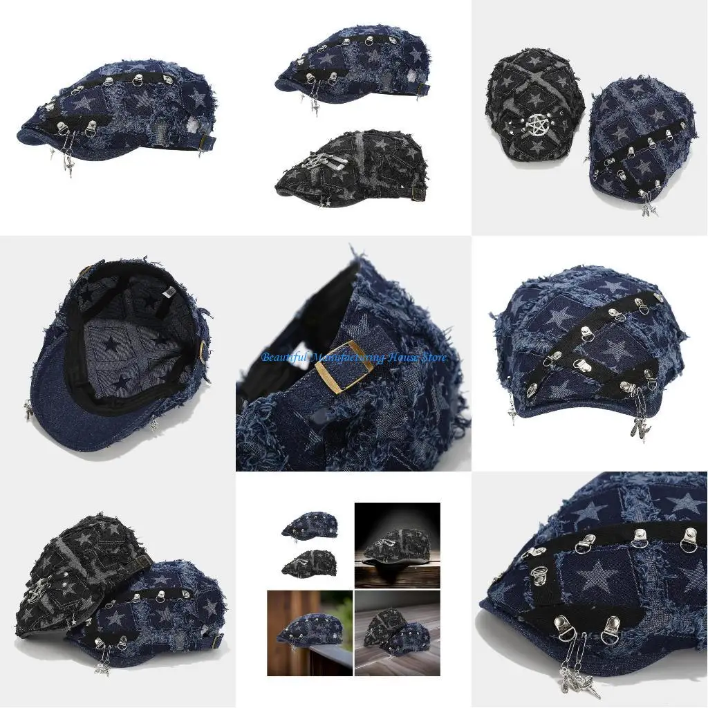 

E56A Beach Portable Hat Teen Stylish Hat Elegant Fashionable Hat Premiums Adult Hat