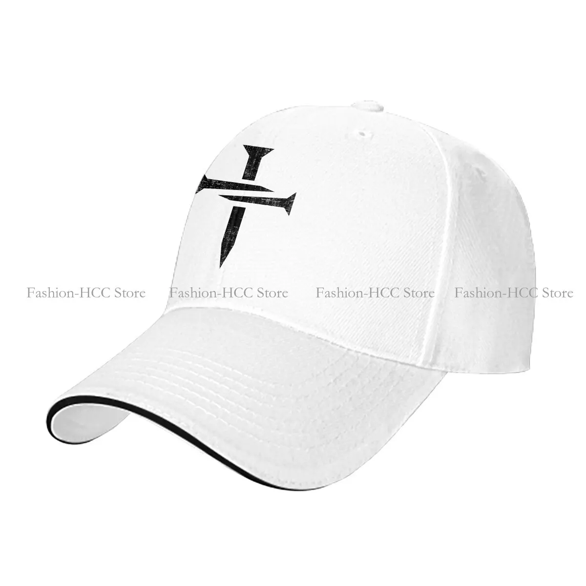 Jesus God Cross Multicolor Hat Peaked Cap 3 Nails Personalized Visor Protection Hats