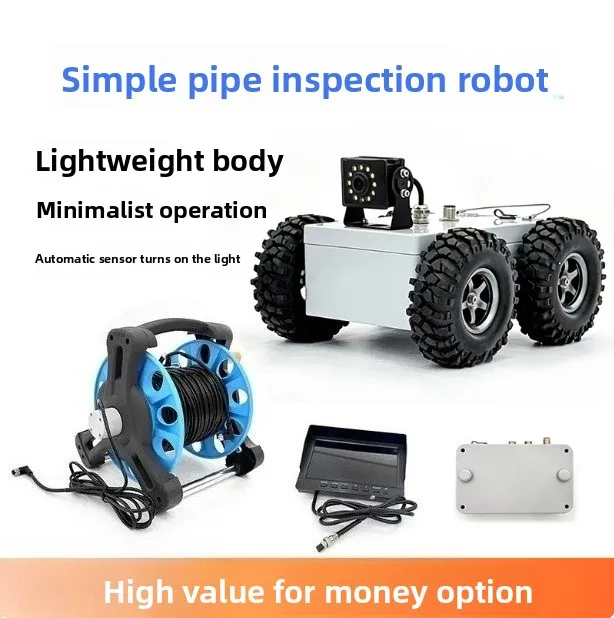 Pipeline robot Industrial pipeline detection robot