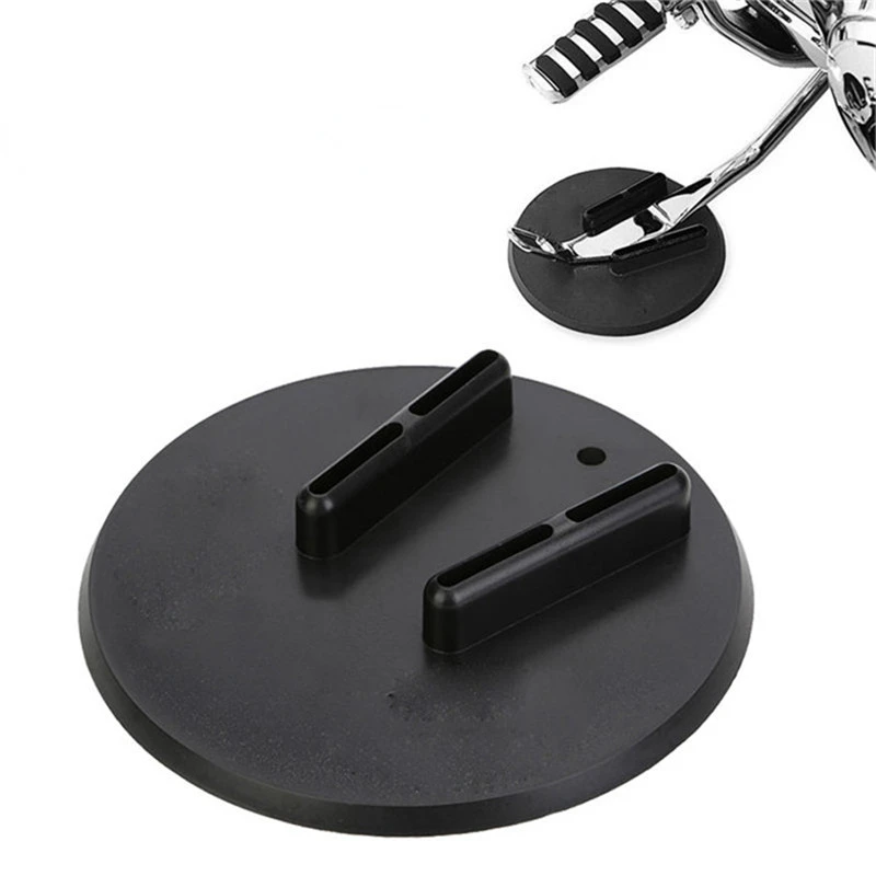 Motorcycle Side Kickstand Jiffy Stand Coaster Pad Puck 1pc For Harley Touring Sportster Dyna Sidestand Kickstand Motorcycle