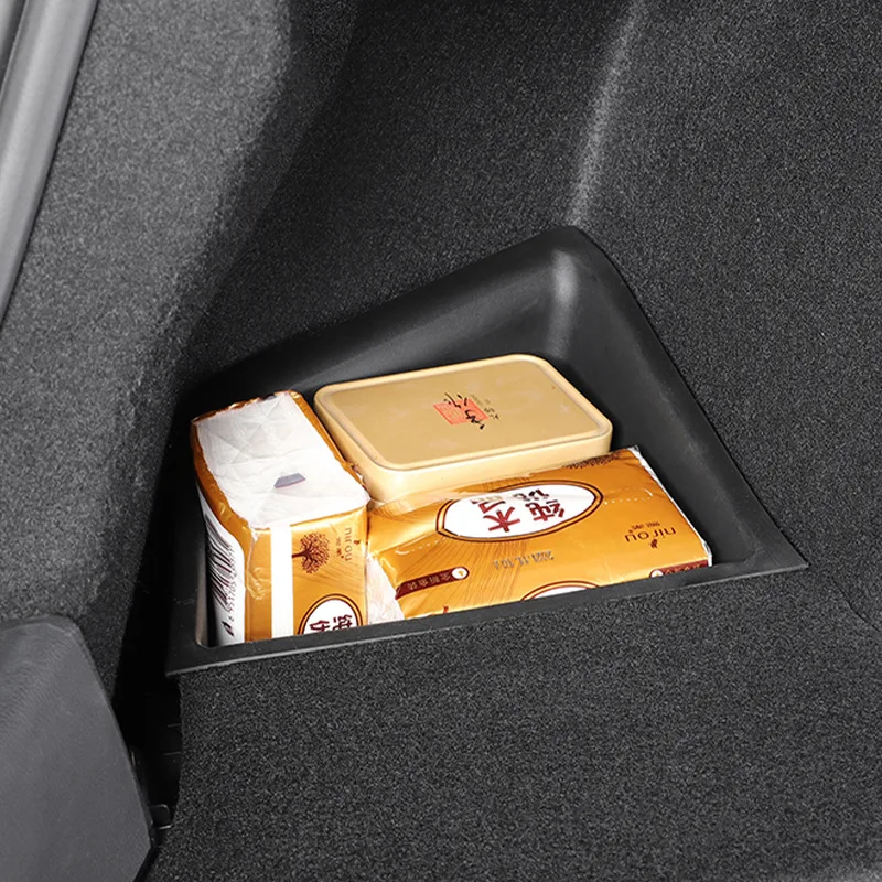 HerrFuks Storage Box For Tesla Model 3 Model Y 2021-2023 Waterproof Container Seat Slit Catcher Organizer