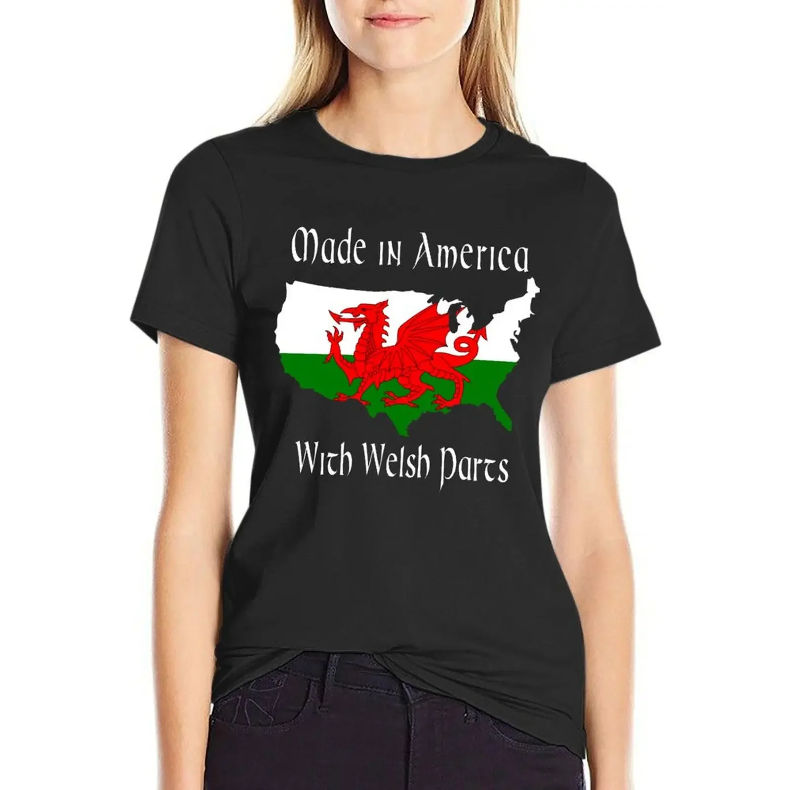 

Made In America With Welsh Parts T-Shirt summer tops plus sizes tees sublime ariat shirts for Women
