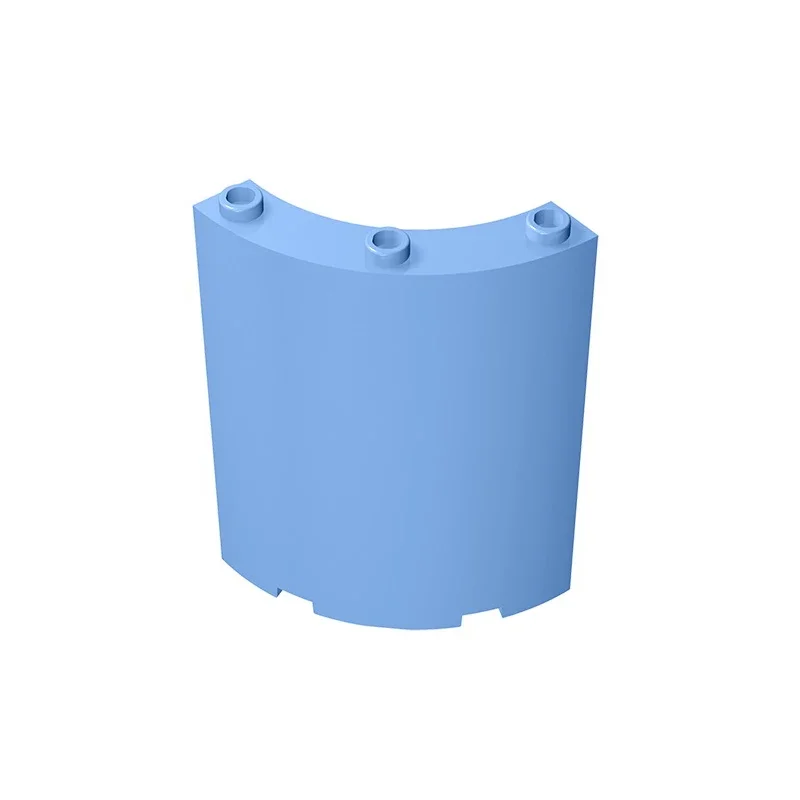 Senbo GDS-774 WANDELEMENT 4X4X6 ROND compatibel met lego 30562 46361 kinderen DIY Educatieve Bouwstenen Technische